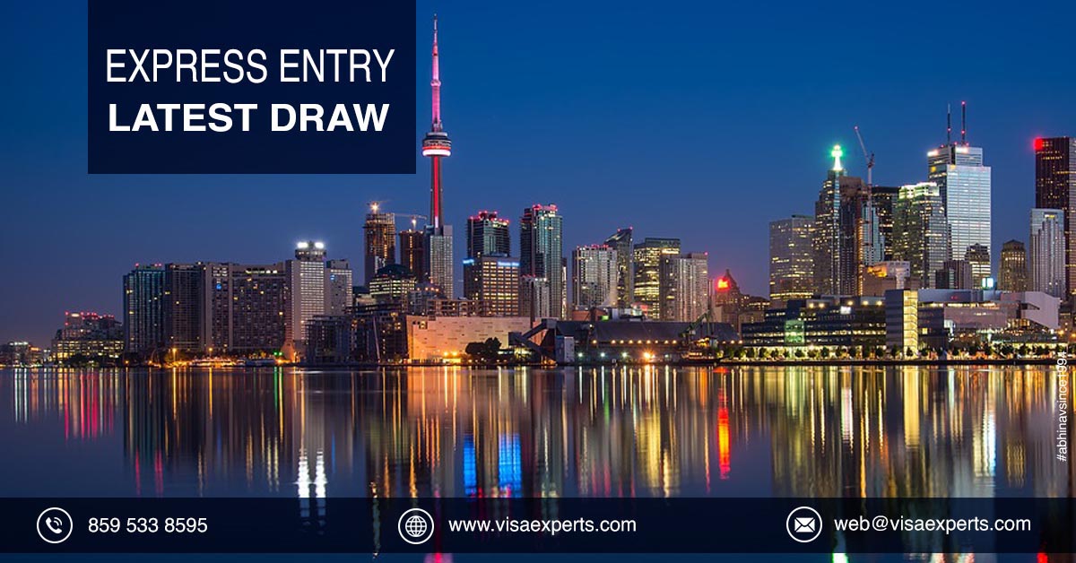 Canada Express Entry Latest Draw Crs Draw Visaexperts